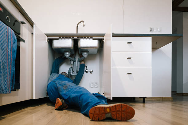 Professional Drain Cleaning technician working in High Springs, FL
